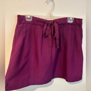 Ann Taylor Loft Purple Skirt